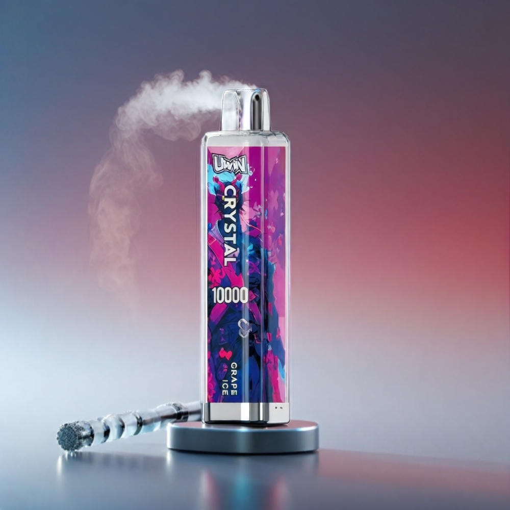 UWIN Crystal 10000 Puffs RGB Vinge 18ml/650mAh/Type-C/0,8 Ohm Engros Danmark
