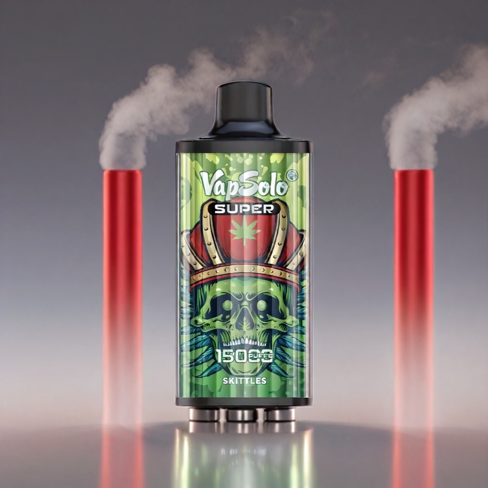 Vapsolo Super 15000 Puffs 40ml 850mah Type-C Engros Danmark