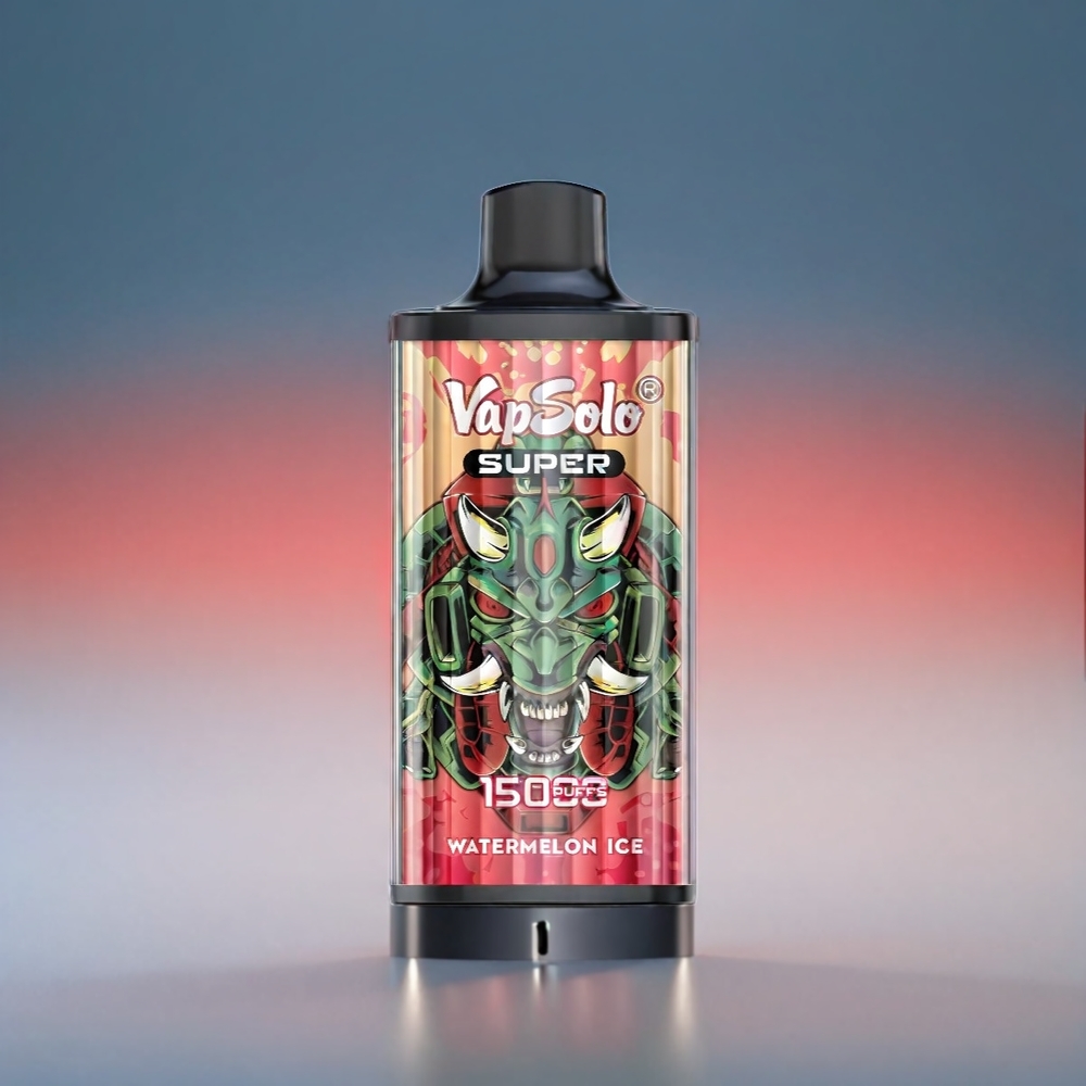 Vapsolo Super 15000 Puffs Vandmelon 40ml 850mah Type-C 20/50 mg/ml Engros Danmark