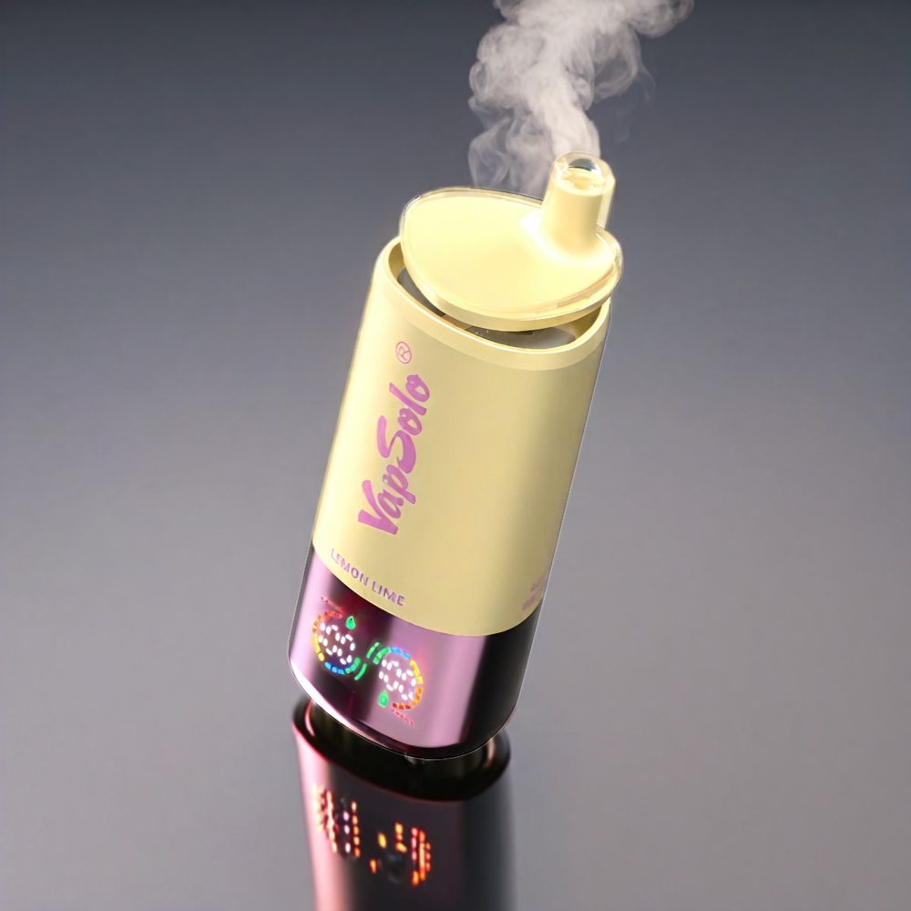 VapSolo Tripe 30000 Puffs Citron Lime Type-C 3x40ml 20/50mg/ml 47x47x115mm Engros Danmark