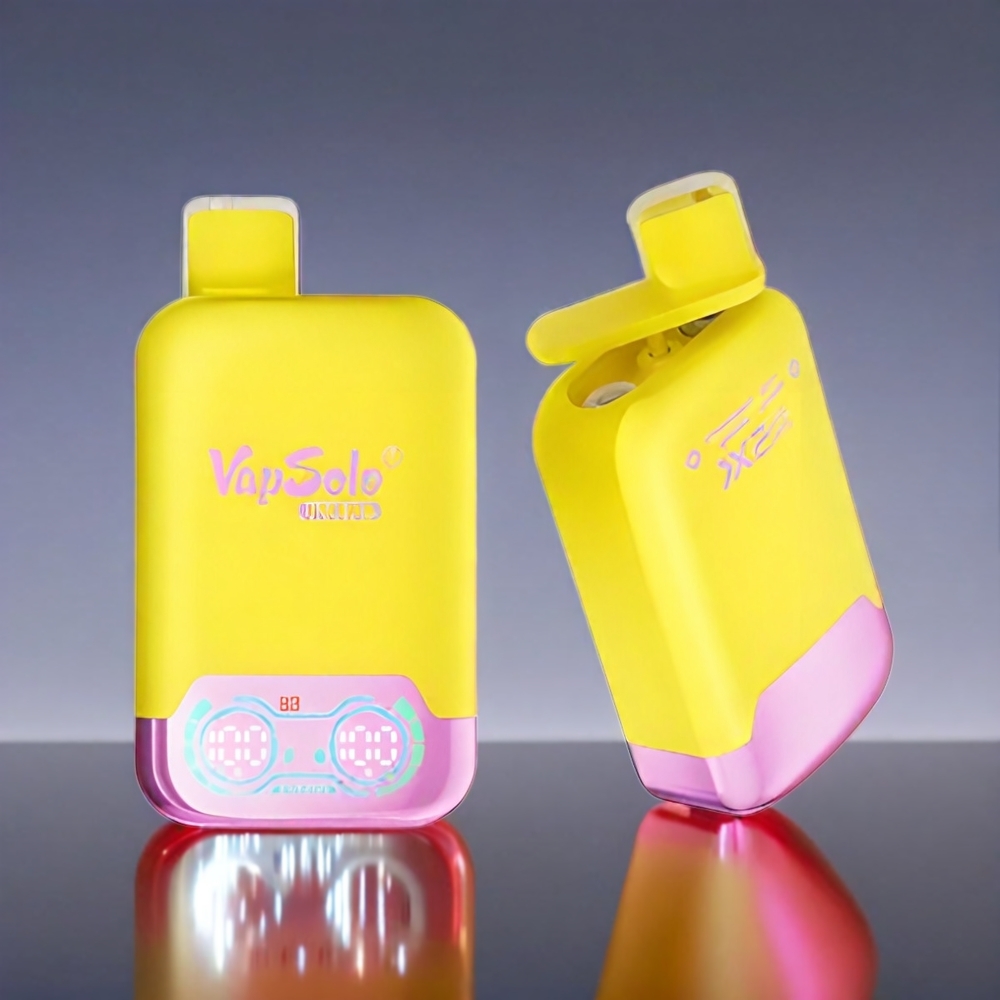 Vapsolo Twins 20000 Puffs Jordbær Banan & Frisk Kirsebær 40ml 20mg/50mg Type-C 2 Tank Engros Danmark