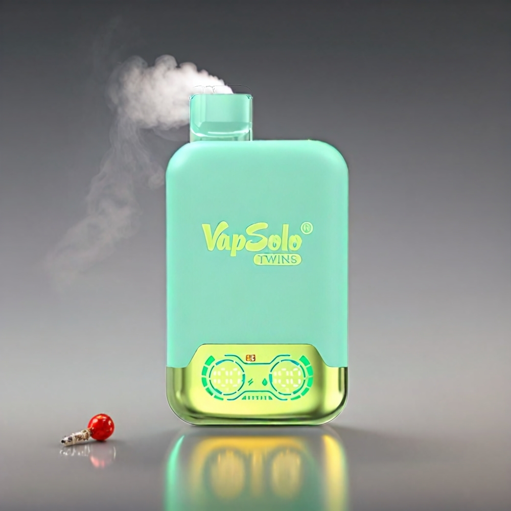 Vapsolo Twins 20000 Puffs Triple Melon & Ananas Kokos 40 ml 20mg/ml Type-C 2 Tank Engros Danmark