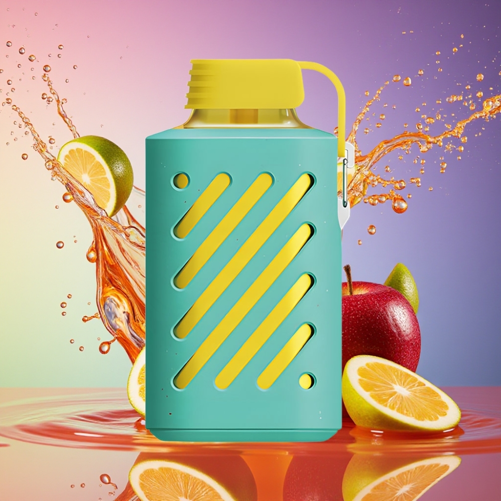 VOZOL GEAR 10000 Dobbelt Æble 10000 Puffs 20 ml VAMT Mesh Coil 500mAh Engros Danmark