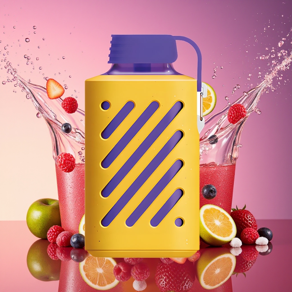 VOZOL GEAR 10000 Engangs Vape Blandede Bær 10000 Pust 20 ml E-væske Kapacitet 500mAh Batteri 65% PCR Materialer Engros Danmark