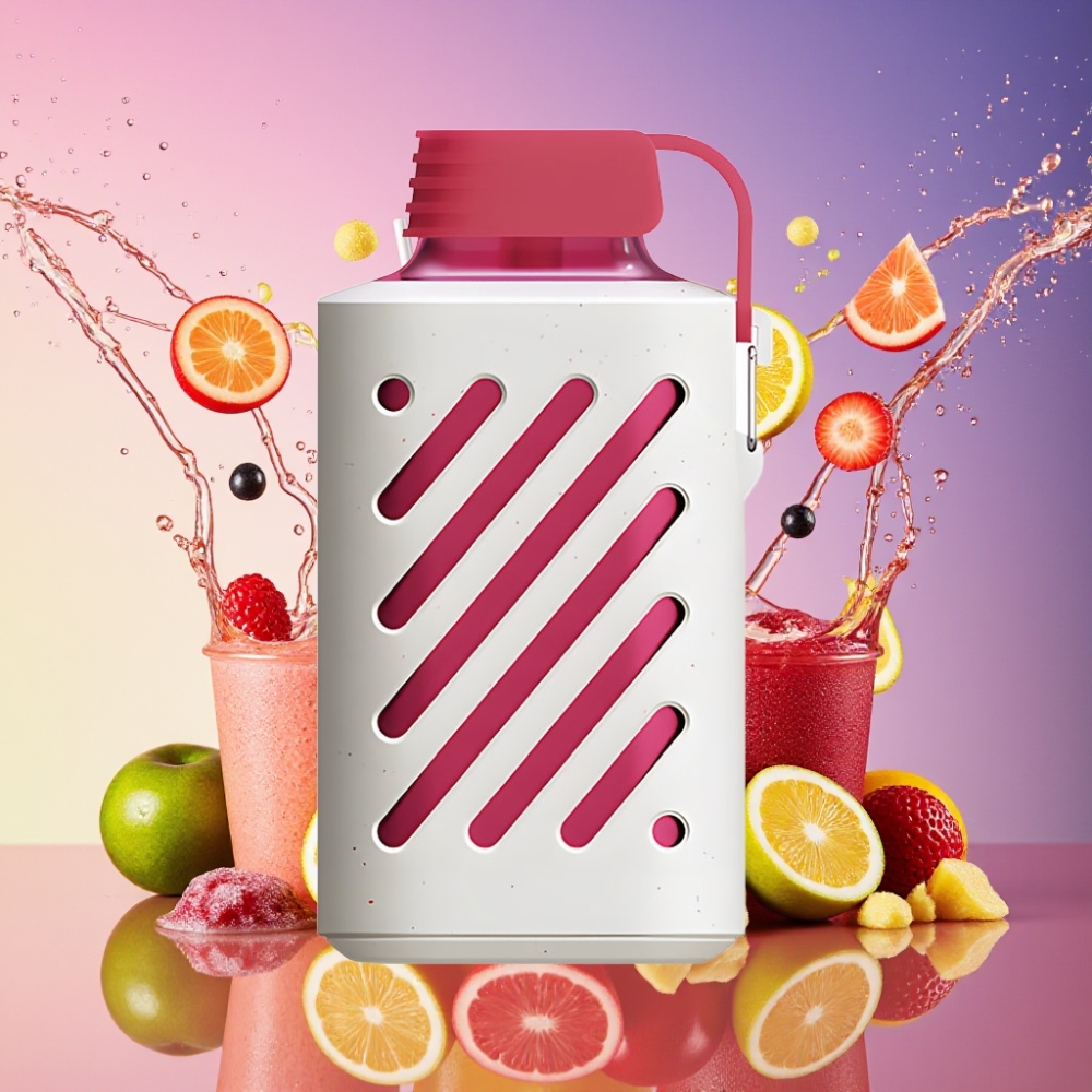VOZOL GEAR 10000 Engangs Vape Bomstærk 10000 Pust 20ml E-væske 50mg/ml Nikotin VAMT Mesh Coil 500mAh Batteri 65% PCR Materiale Bomstærk Engros Danmark