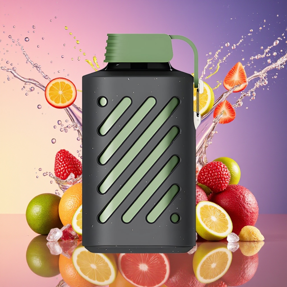 VOZOL GEAR 10000 Engangs Vape Friske Is - 10000 Pust, 20 ml E-væske Kapacitet, 500mAh Batteri, 20/50mg/ml Nikotin Engros Danmark