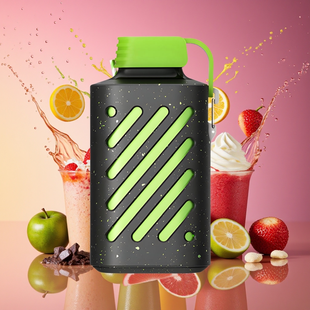 VOZOL GEAR 10000 Engangs Vape Matcha Chokoladecreme 10000 Pust 20 ml E-væske Kapacitet 20/50 mg/ml Nikotin Engros Danmark