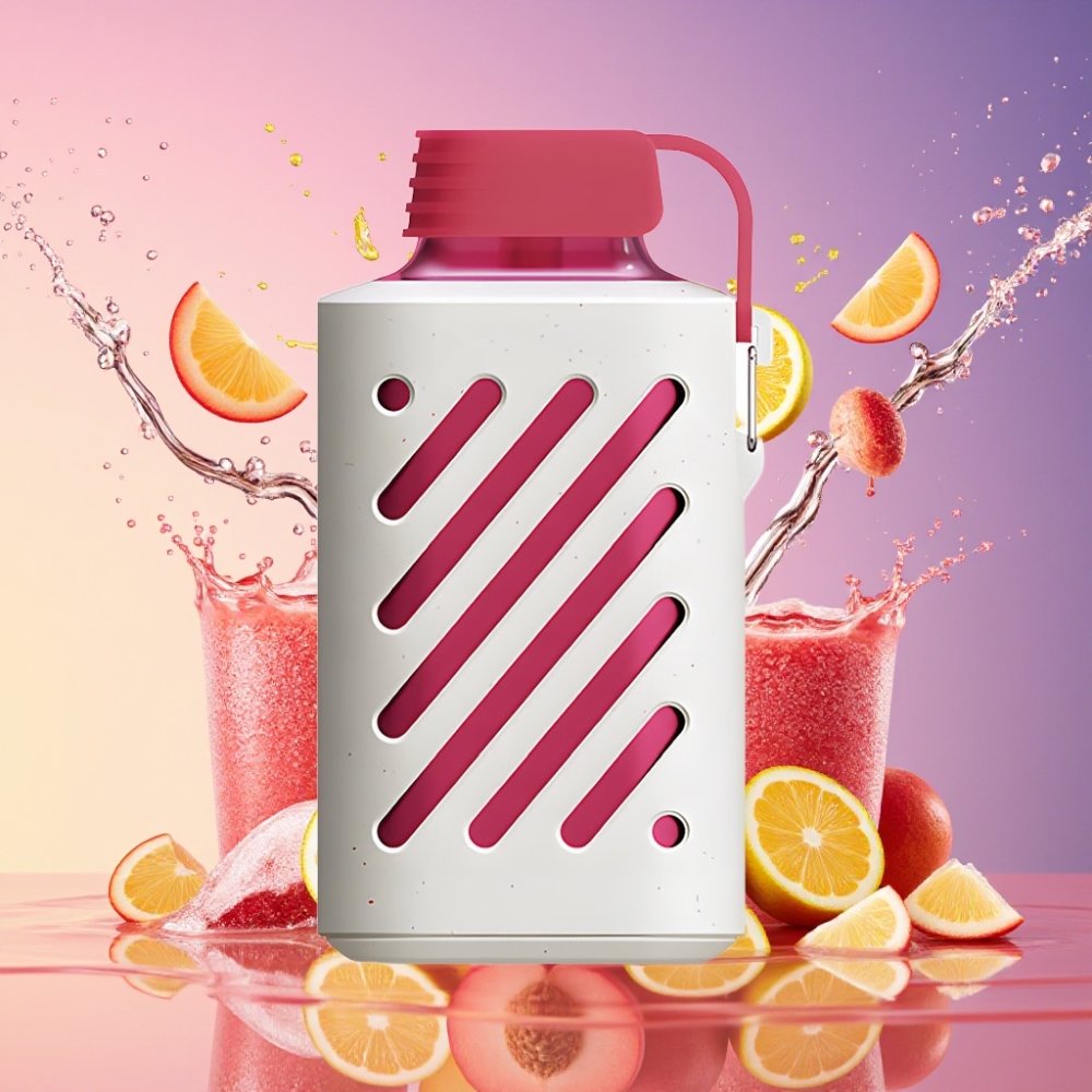 VOZOL GEAR 10000 Fersken Is 10000 Puffs 20 ml VAMT Mesh Coil 500mAh Engros Danmark