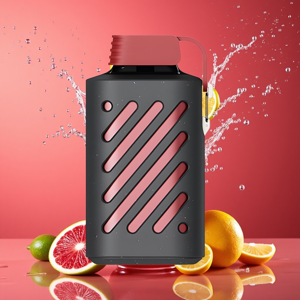 VOZOL GEAR 10000 engangs vape Rød Mojito 10000 Puffs 20 ml E-liquid 20/50mg/ml Nicotine 500mAh Batteri Engros Danmark