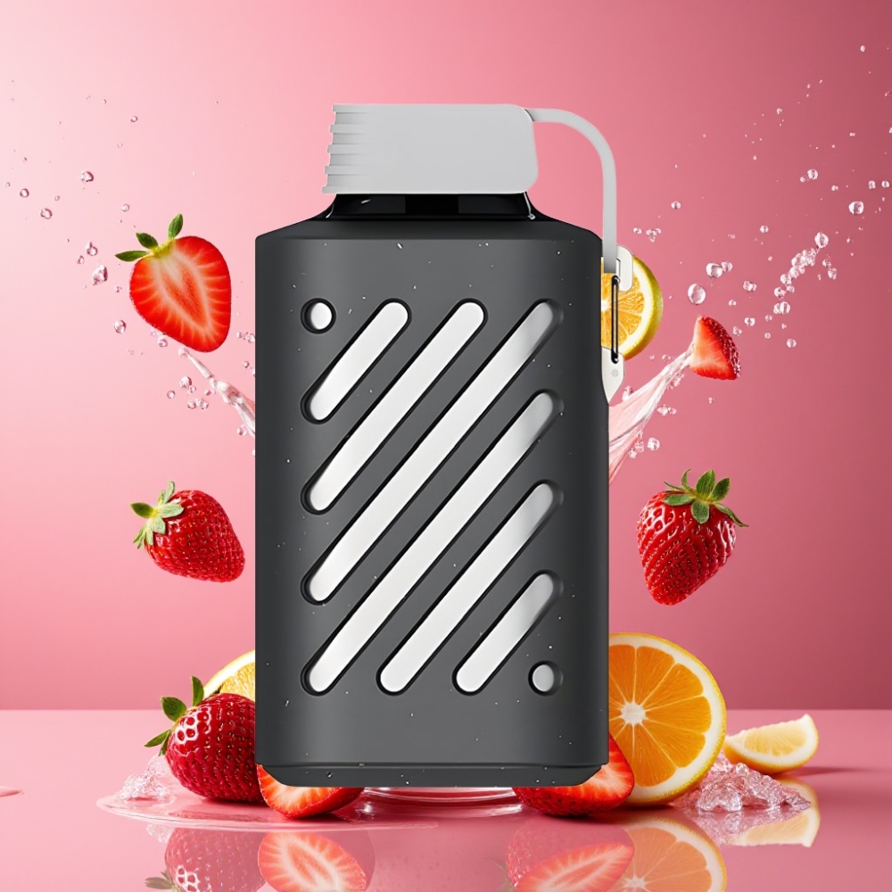 VOZOL GEAR 10000 engangs vape jordbær smoothie 10000 puff 20 ml 50mg/ml Engros Danmark
