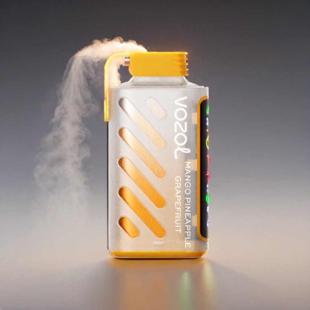 VOZOL Gear Power 20000 Puffs S.i.L.C. Tech Dual Mesh 20mL Mango Ananas Grapefruit Engros Danmark
