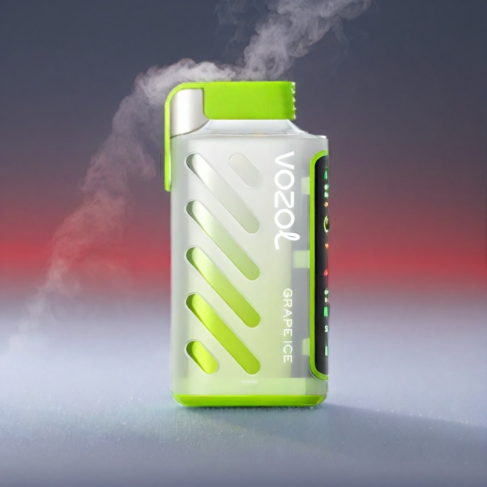VOZOL Gear Power 20000 Puffs S.i.L.C. Tech Dual Mesh Grape Engros Danmark