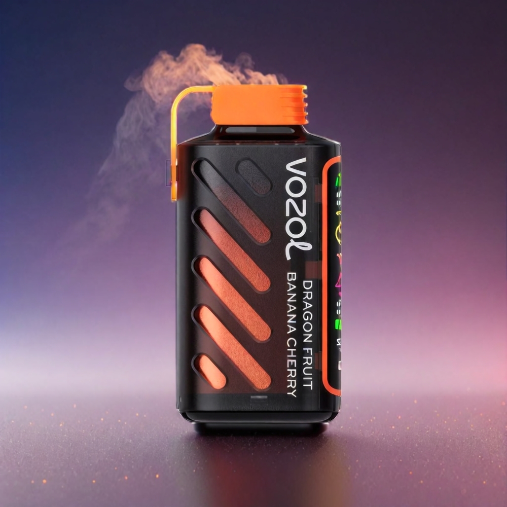VOZOL Gear Power Dual Mesh 20000 Puffs Dragefrugt Banan Kirsebær 20mL 5% Full Skærm Engros Danmark