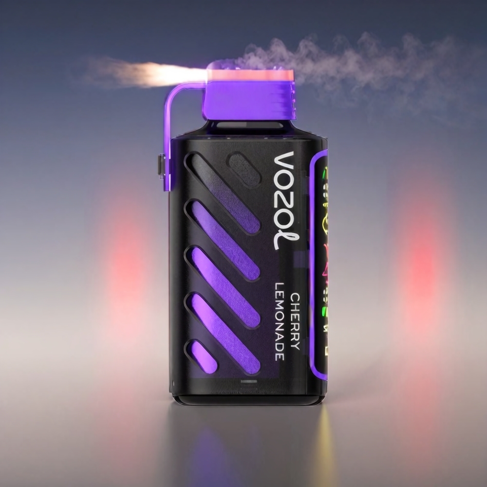 VOZOL Gear Power S.i.L.C. Tech Dual Mesh 20000 Puffs Kirsebær Lemonade 20mL 5% Engros Danmark