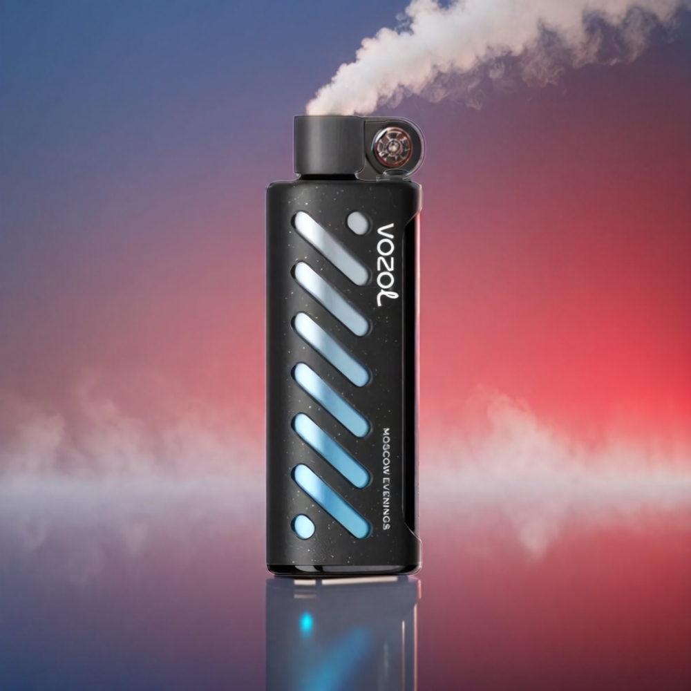 VOZOL Gear Shisha 25000 Puff 1000mAh Dual Mesh Dual Modes 30 Lækre Smage Moscow Evenings Engros Danmark