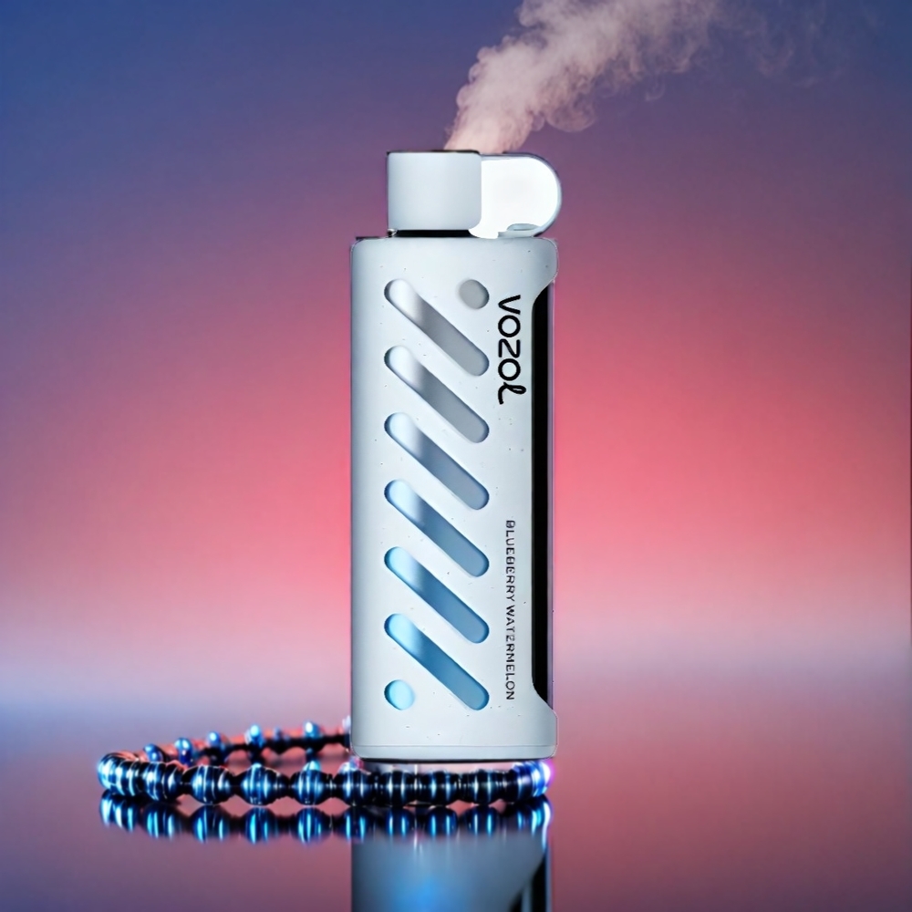 VOZOL Gear Shisha 25000 Puffs Blåbær Vandmelon S.i.L.C Tech Dual Mesh 1000mAh 5mg/ml Engros Danmark