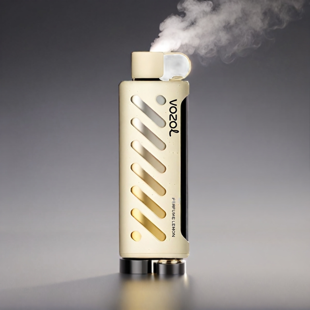 VOZOL Gear Shisha 25000 Puffs Citron Dual Mesh 1000mAh 3mg/5mg S.i.L.C Tech Engros Danmark