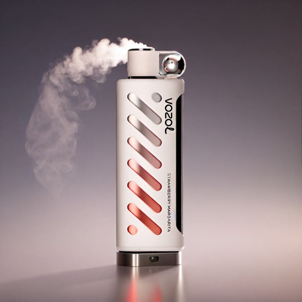 VOZOL Gear Shisha 25000 Puffs Jordbær Margarita 1000mAh 3mg/ml/5mg/ml 30 Smage Engros Danmark
