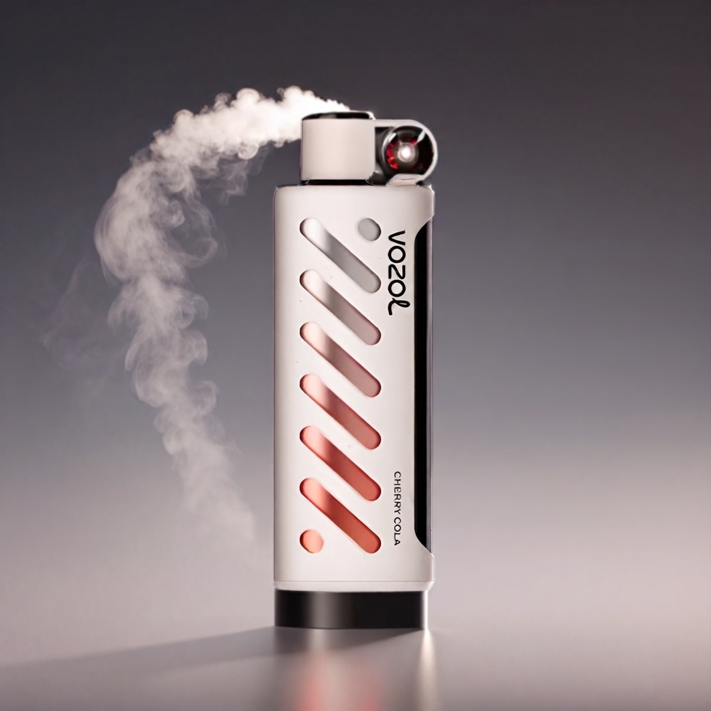 VOZOL Gear Shisha 25000 Puffs Kirsebær Cola Dual Mesh 1000mAh 5mg/ml Engros Danmark