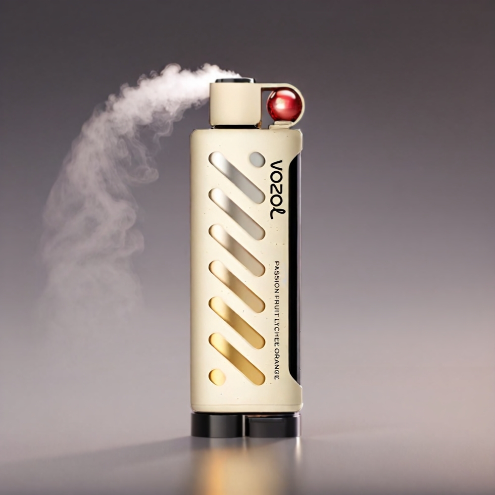 VOZOL Gear Shisha 25000 Puffs Passionsfrugt Litchi Appelsin S.i.L.C Tech Dual Mesh 1000mAh 5mg/ml Engros Danmark