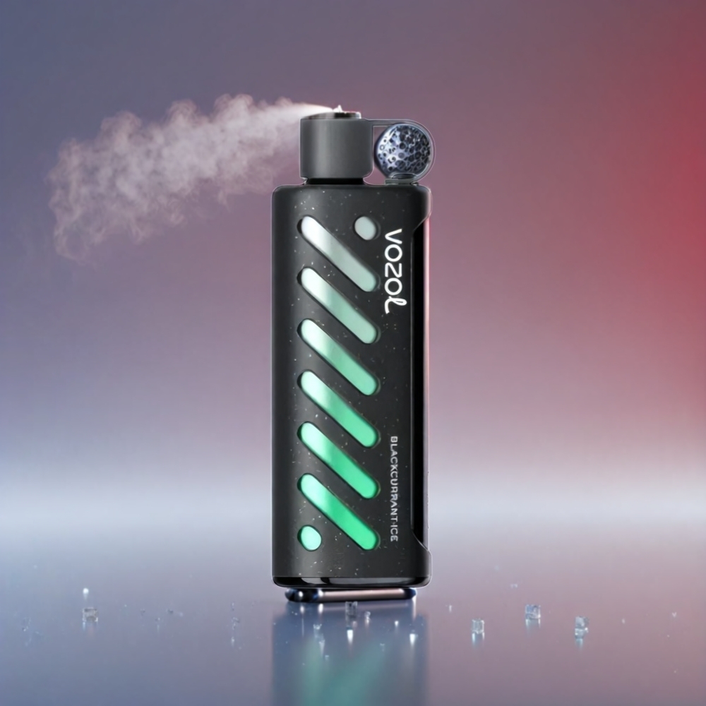 VOZOL Gear Shisha 25000 Puffs Vape Solbær med S.i.L.C Tech & Dobbelt Mesh - 1000mAh/5mg/ml Engros Danmark