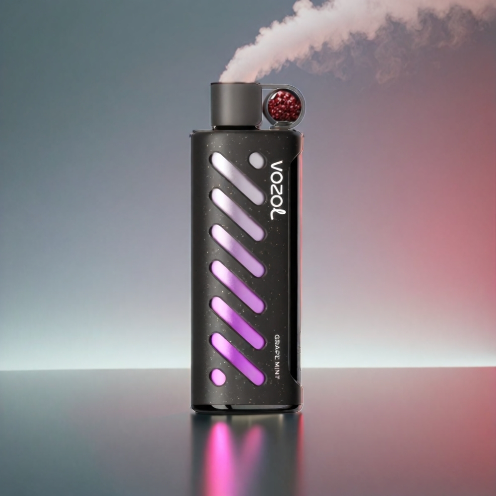 VOZOL Gear Shisha 25000 Puffs Vape Vindruge Mynte - 30 Smag, S.i.L.C Tech, Dual Mesh, 1000mAh, 3mg/ml/5mg/ml + Engros Danmark