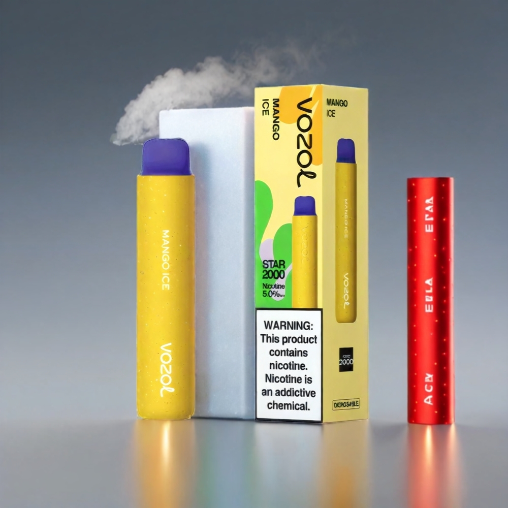 VOZOL Star 20000 Puffs 2.2'' HD Dual Mesh 650mAh Mango Engros Danmark