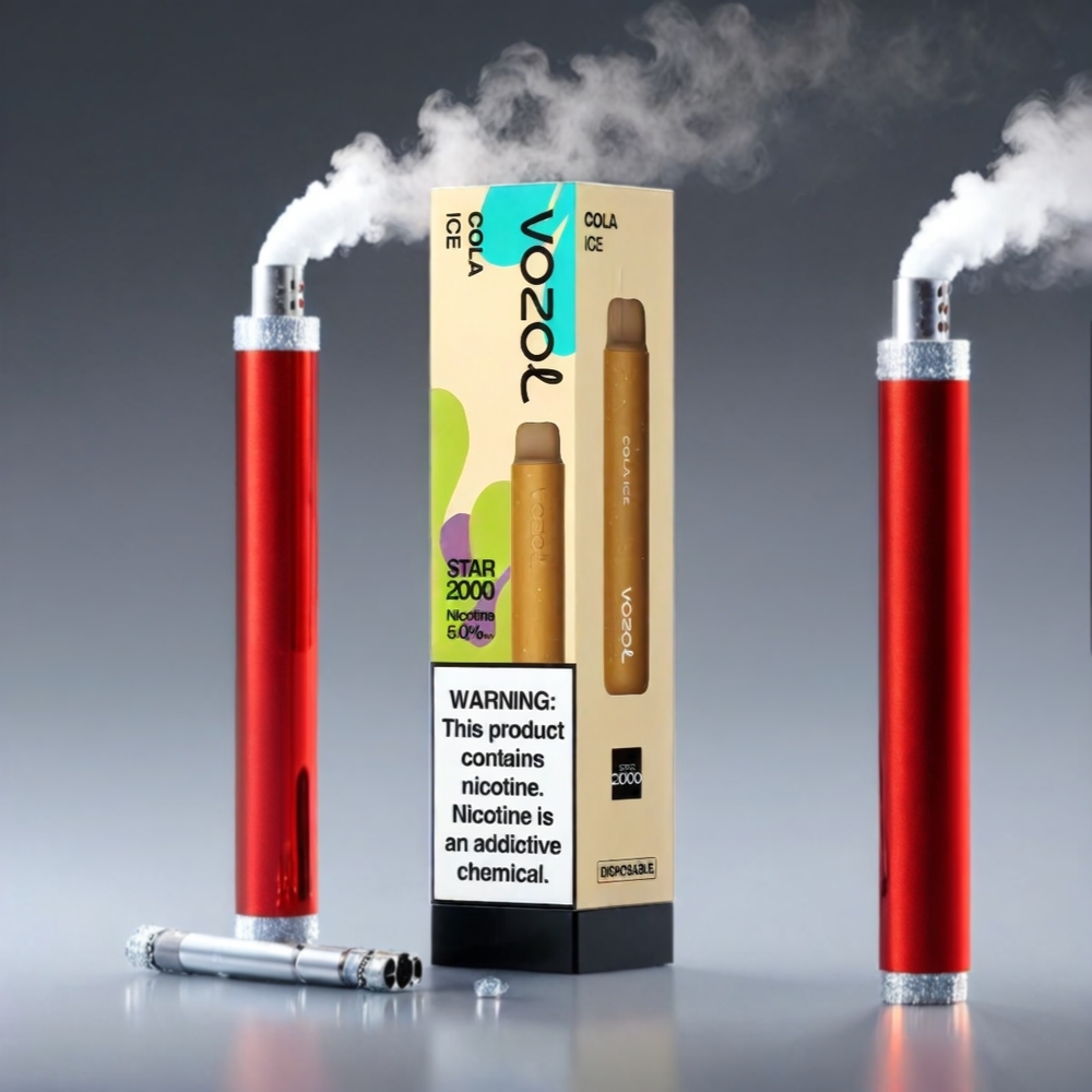 VOZOL Star 20000 Puffs Dual Mesh 650mAh 2.2'' HD Cola Engros Danmark