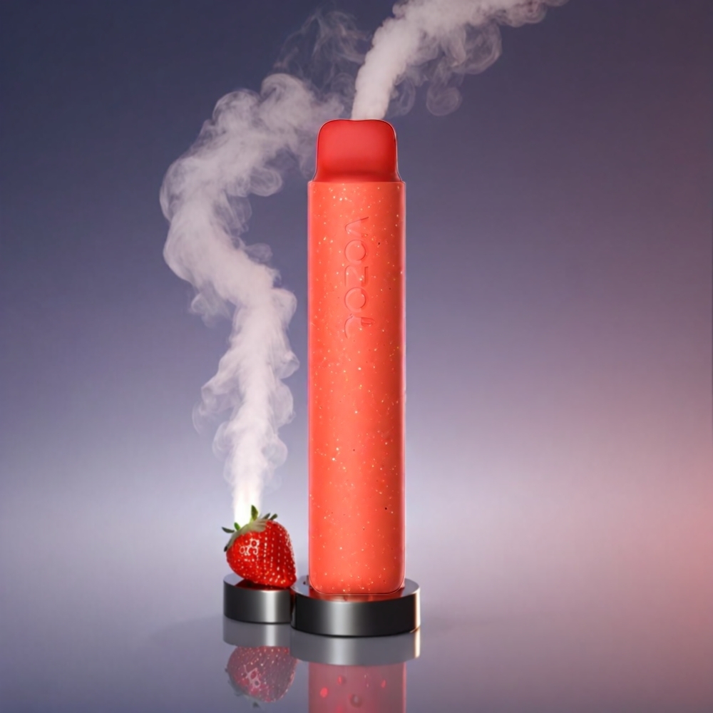 VOZOL Stjerne 20000 Puffs Jordbær Smoothie 2.2'' HD spejlskærm Dual Mesh 650mAh 0mg/ml/20mg/ml/50mg/ml Engros Danmark