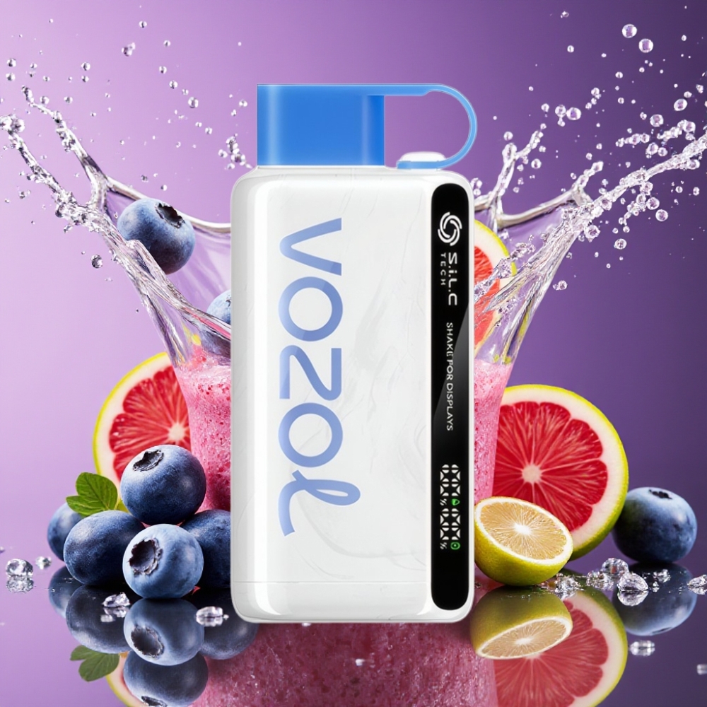 VOZOL STAR 9000/12000 Engangs Vape Blåbær Storm 650mAh 0/20/50mg/ml Nicotine 30% Hurtig Op