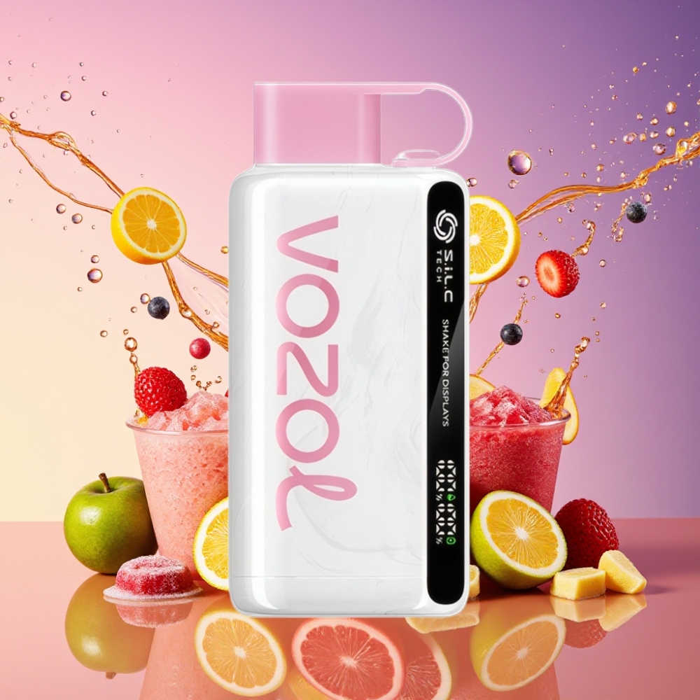 VOZOL STAR 9000/12000 Engangs Vape Creme Savers Slik Ryst for display 650mAh 0/20/50mg/ml Engros Danmark
