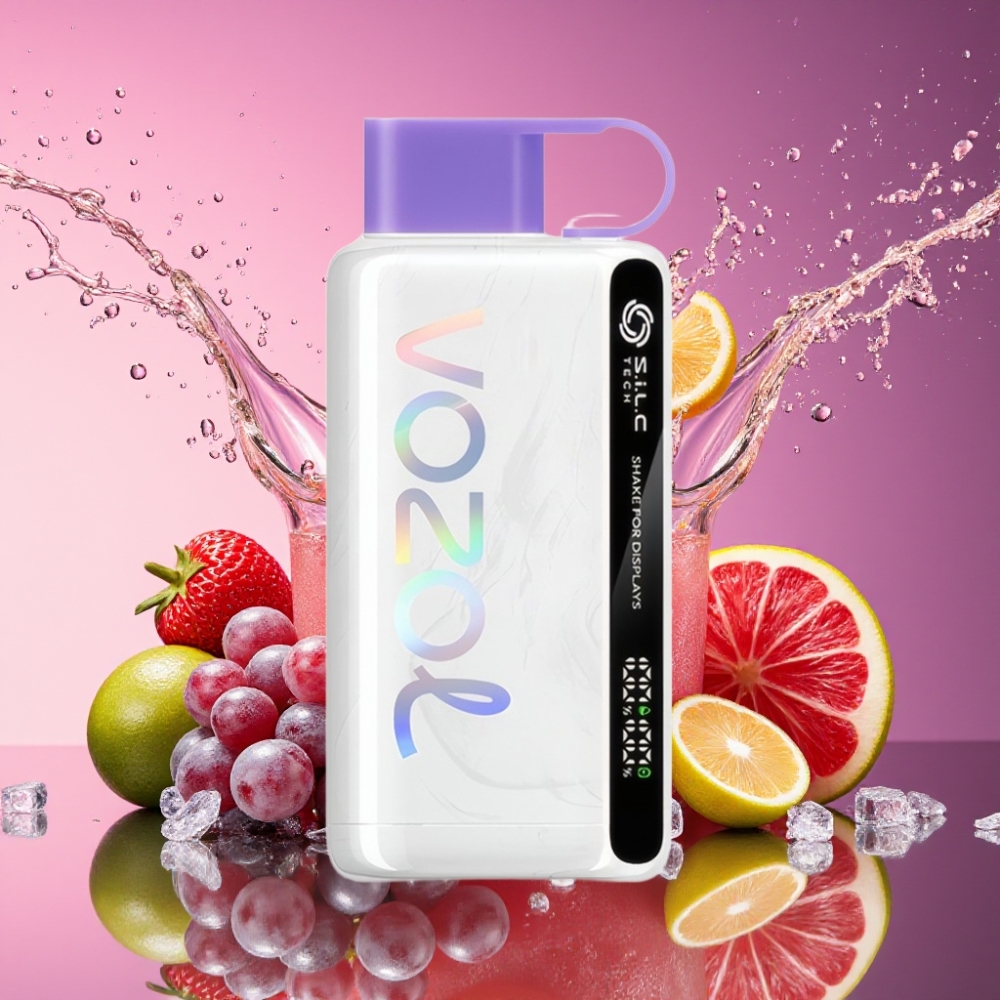 VOZOL STAR 9000/12000 Engangs Vape Drueis Shake Display S.i.L.C TECH Mundstykke Beskyttelse 30% Hurtigere Opladning 650mAh Batteri 0/20/50mg/ml Nikotin 9000/12000 Pust Engros Danmark