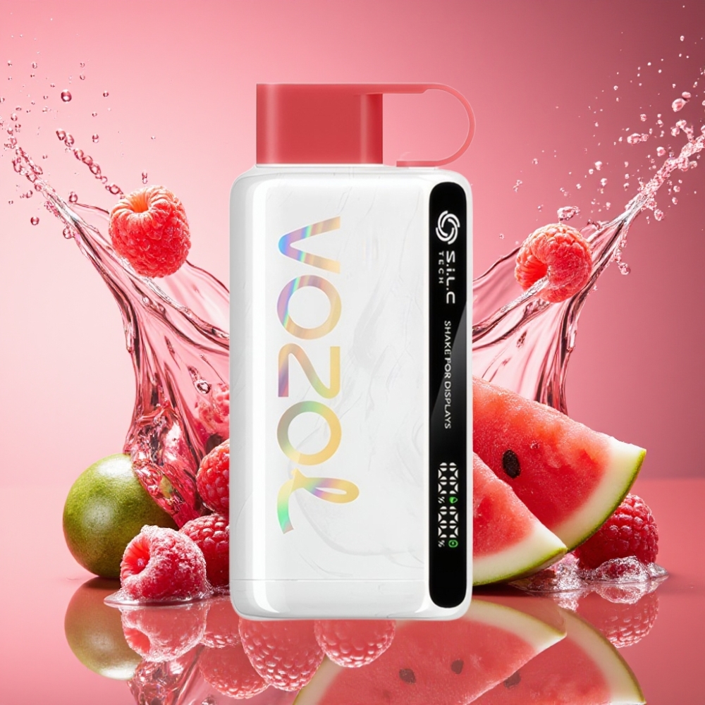 VOZOL STAR 9000/12000 Engangs Vape Hindbær Vandmelon 650mAh 0/20/50mg/ml Engros Danmark