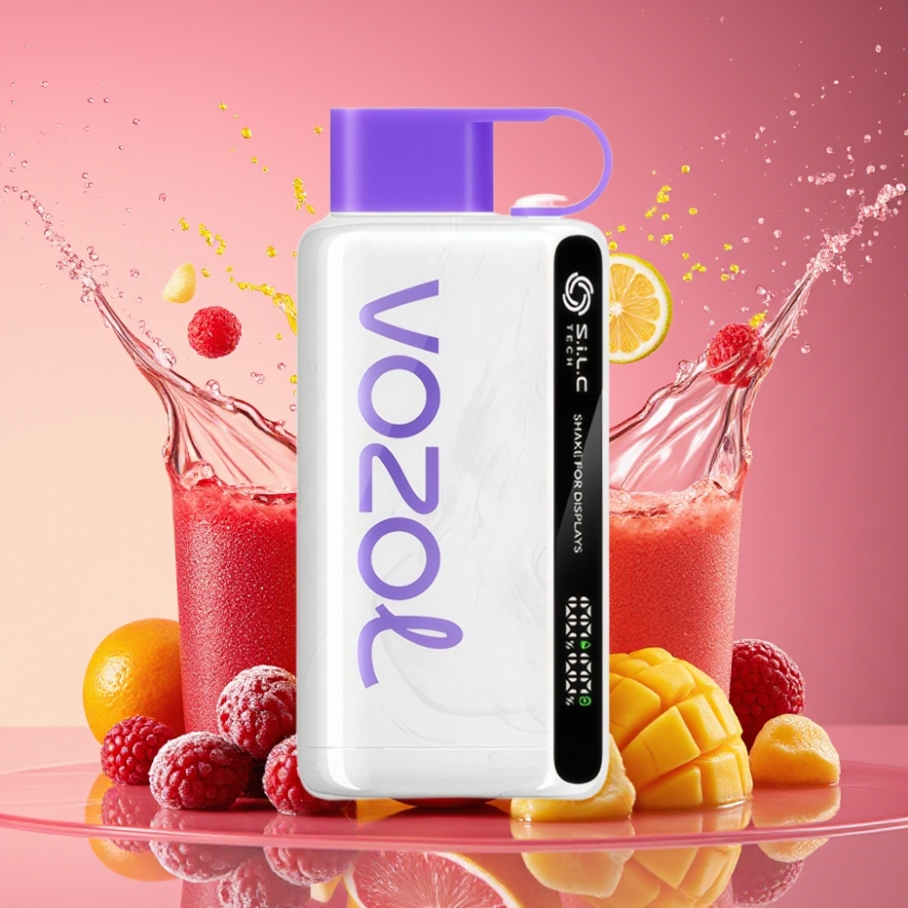 VOZOL STAR 9000/12000 Engangs Vape Tranebær Mango Grapefrugt 650mAh 0/20/50mg/ml Engros Danmark