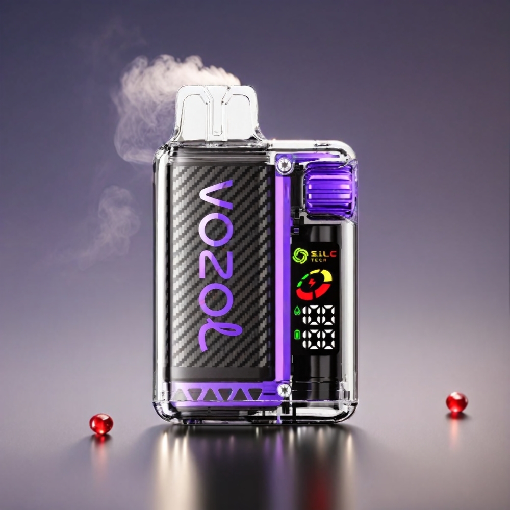 VOZOL Vista 20.000 Puffs Genanvendelig 650mAh OLED Skærm 6-level Watt Tilpasning Blandede Bær Engros Danmark