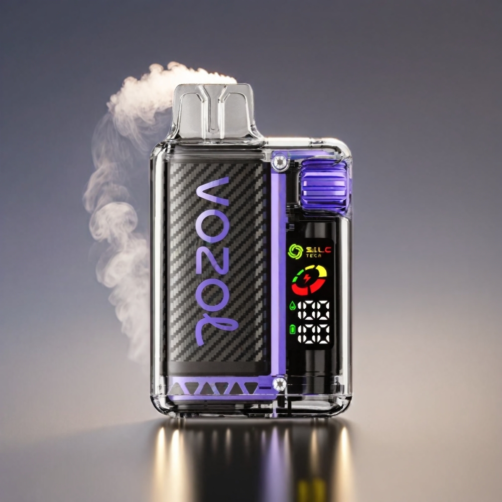 VOZOL Vista 20.000 Puffs Genanvendelig MTL 6W Justerbar OLED 650mAh 2% Hyldeblomst Grapefrugt Engros Danmark