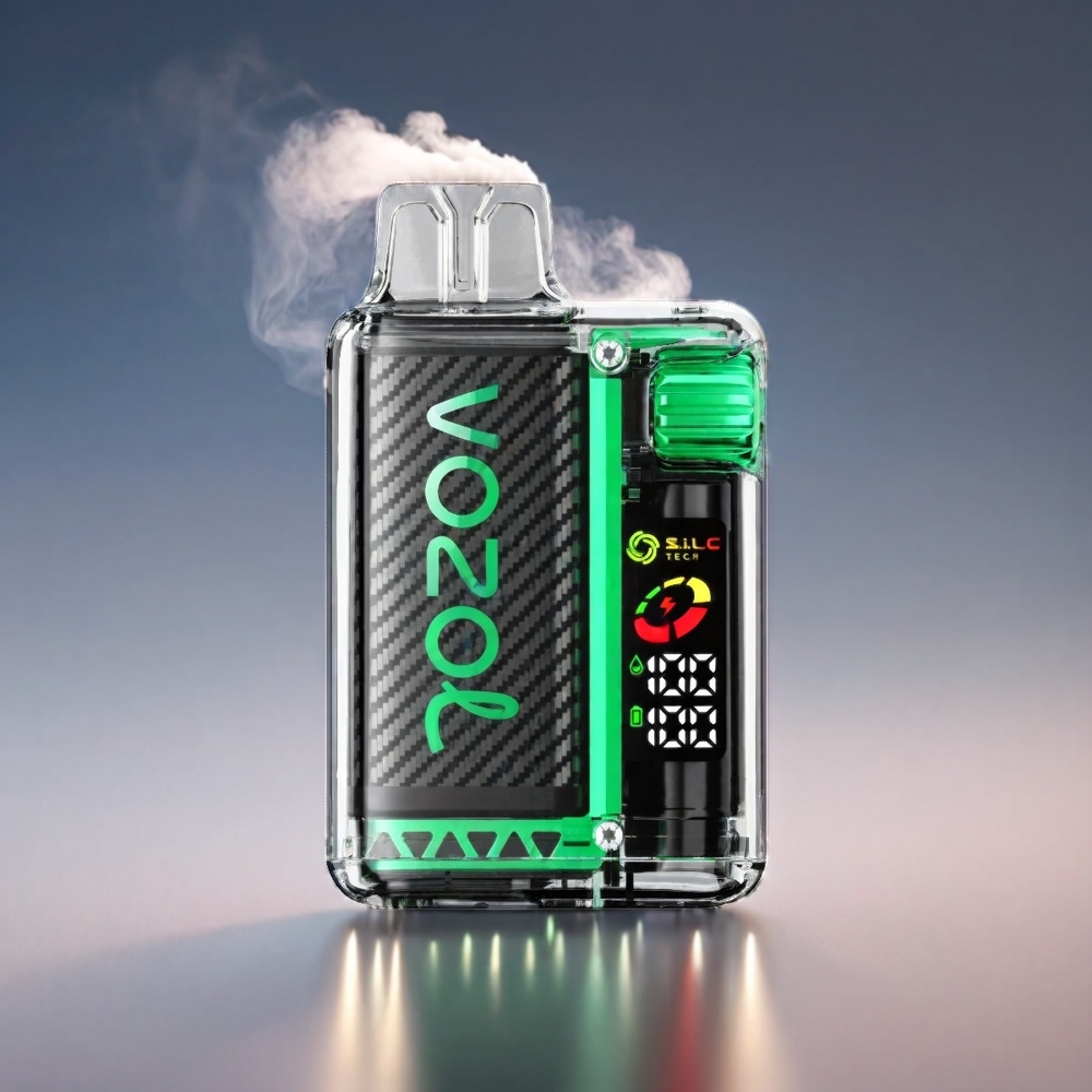 VOZOL Vista Vandmelon 20000 Puffs 650mAh OLED MCU 6W MTL S.i.L.C TPD Engros Danmark